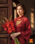 Kiềng cưới vàng ta (mã KC 5 2010)